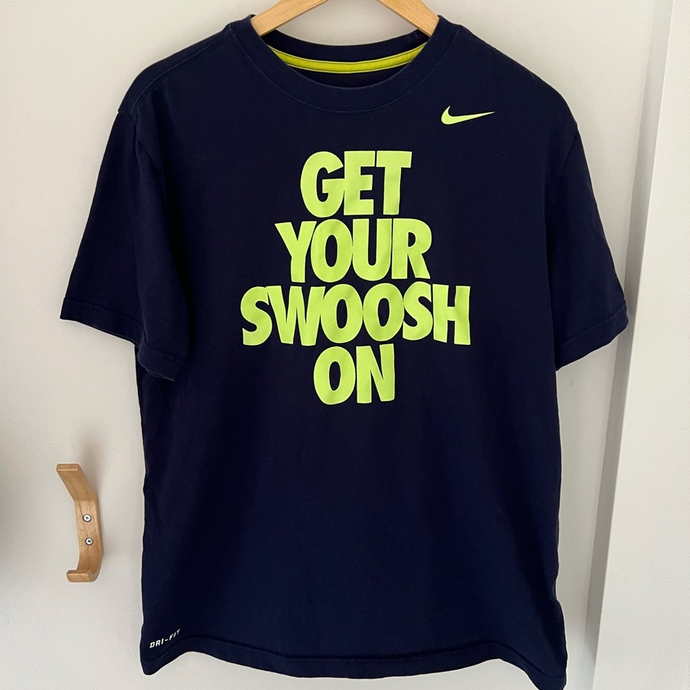 Nike Dri-Fit Navy Blue Shirt